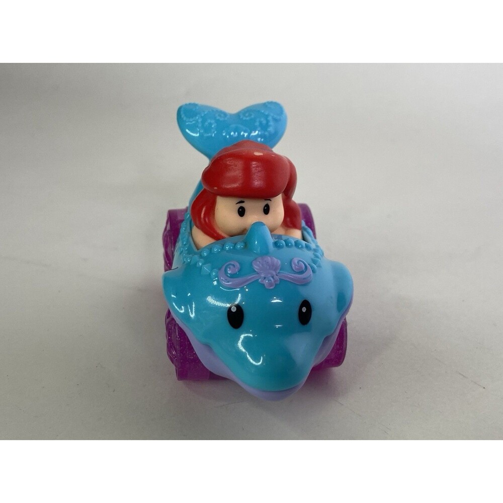 Fisher Price Little People Disney The Little Mermaid Princess Ariel Wheelies Car